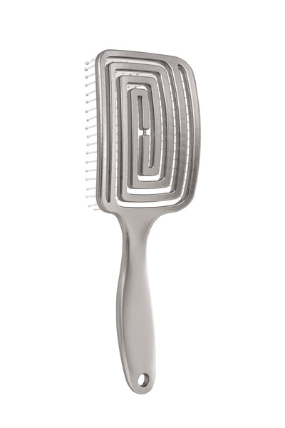 'In-Vented' - 3D Flat Brush - Silver