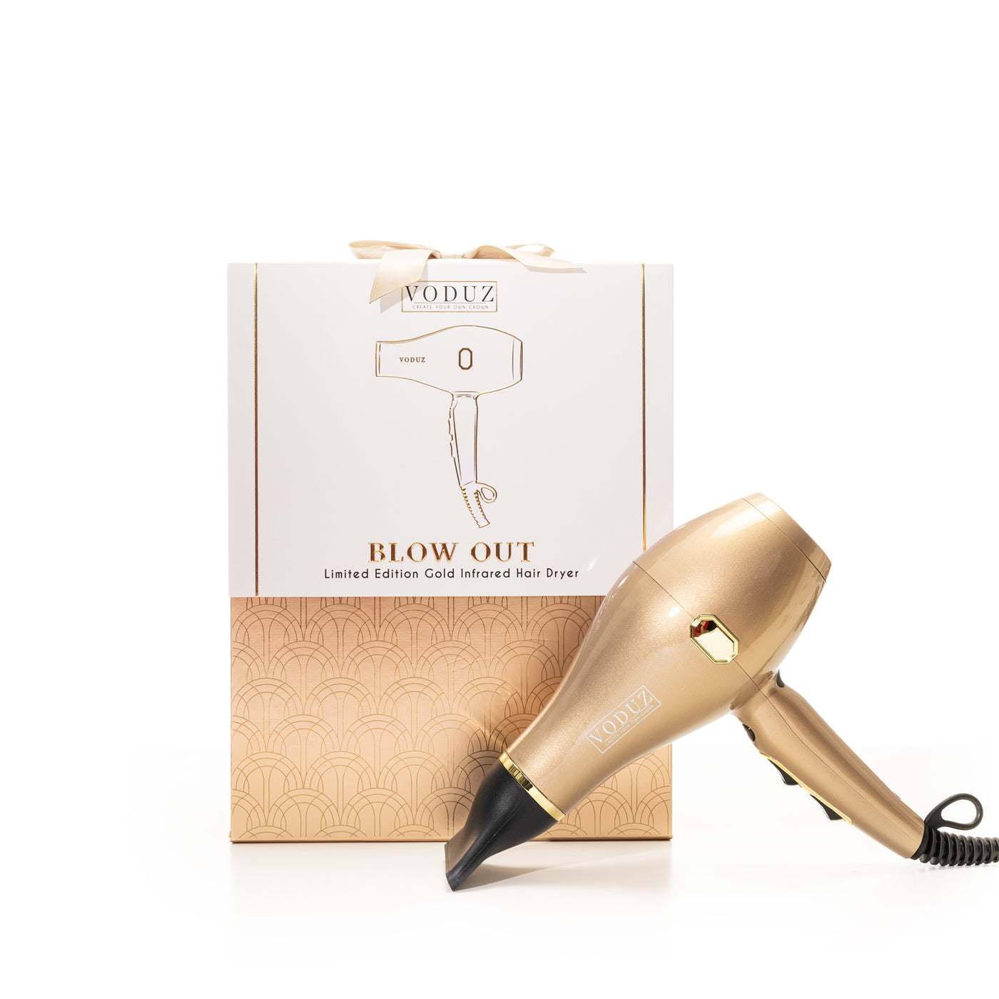 'Blow Out' Infrared Hair Dryer - Limited Edition Gold