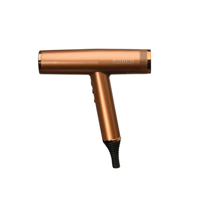 Bronze Voduz Blow Out Pro hair dryer with 'Voduz' branding on a white background