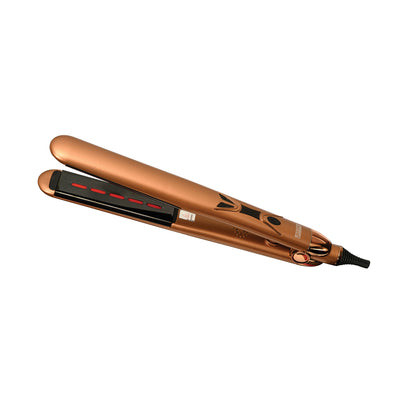 Voduz Bronze Infrared Straightener - hair straightener on a white background