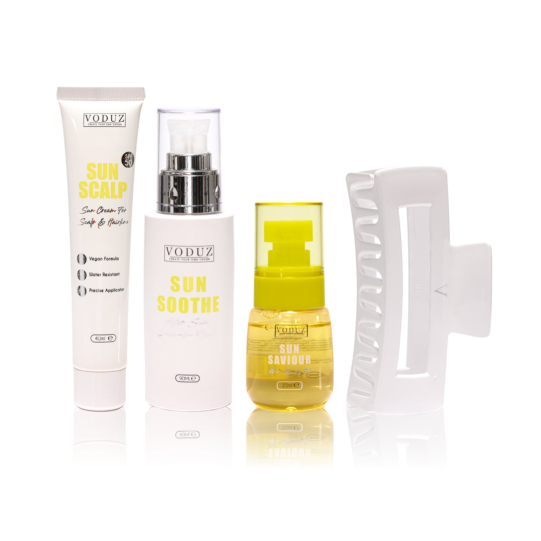 Sun Savers' Travel Set | Hair Sun Protection & Repair – Voduz Hair