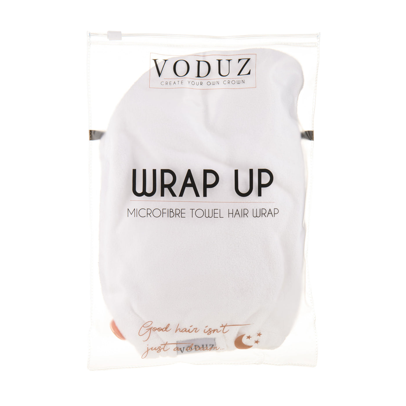 Wrap Up Microfibre Towel - White