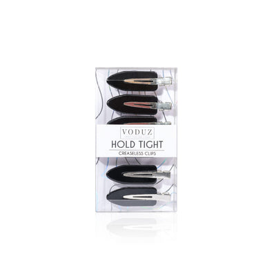 'Hold Tight' - Creaseless Clips (Black)