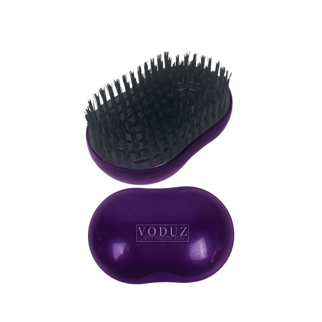End Game Compact Bristle Brush - Purple
